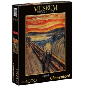 CLEMENTONI 1000 PIECE MUSEUM COLLECTION THE SCREAM MUNCH