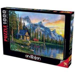 ANATOLIAN 1000 PIECE SUNSET CABIN