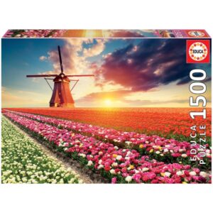 EDUCA 1500 PIECE TULIPS LANDSCAPE