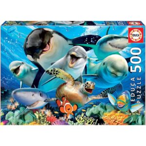 EDUCA 500 PIECE UNDERWATER SELFIES (17647)