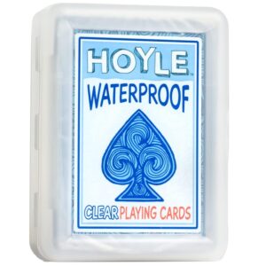 HOYLE PLAYING CARDS WATERPROOF CLEAR