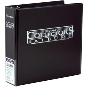 ULTRA PRO COLLECTORS ALBUM 3IN BLACK