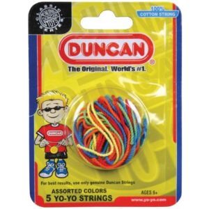DUNCAN YO-YO STRINGS 5 PACK MULTI COLOUR