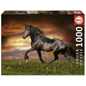 EDUCA 1000 PIECE PUZZLE TROTTING HORSE