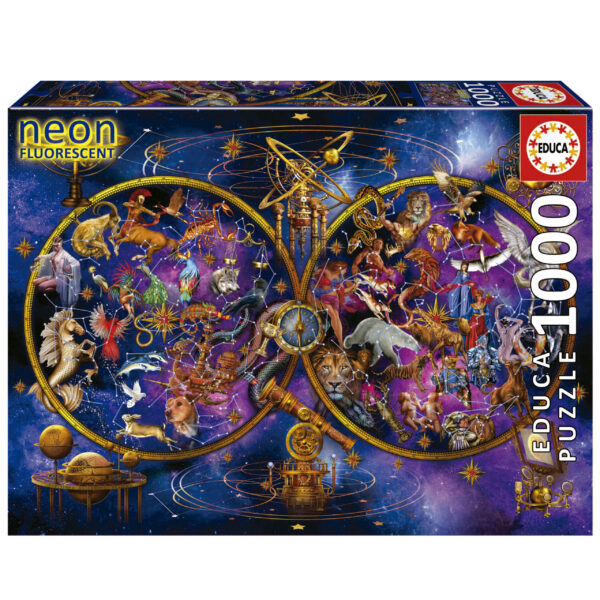 EDUCA 1000 PIECE NEON CONSTELLATIONS