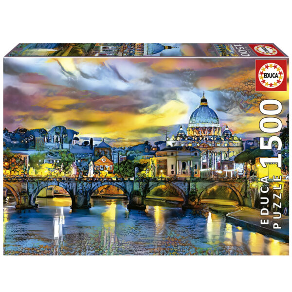 EDUCA 1500 PIECE PUZZLE ST PETERS BASILICA