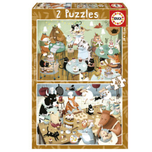 EDUCA 2x48PC FOREST TALES