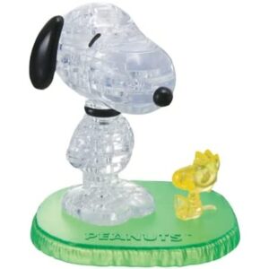 CRYSTAL PUZZLE 3D SNOOPY WOODSTOCK