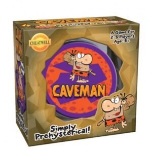 CAVE MAN CARD GAME IN TIN
