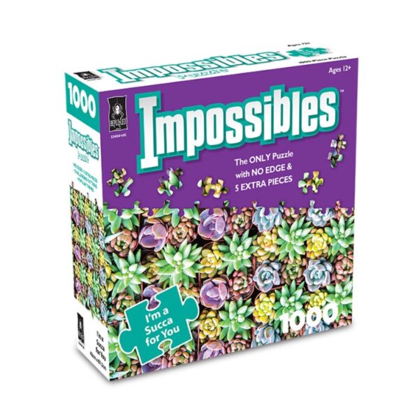 IMPOSSIBLES 1000 PIECE PUZZLE IM A SUCCA FOR YOU