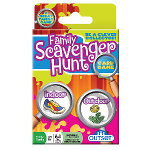 OUTSET FAMILY SCAVENGER HUNT CARD GAME