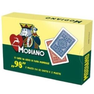 MODIANO 100% PLASTIC DOUBLE DECK
