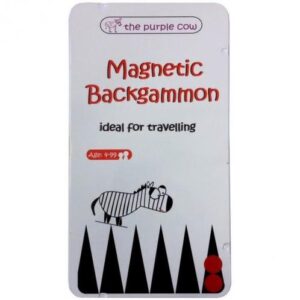 THE PURPLE COW MAGNETIC BACKGAMMON