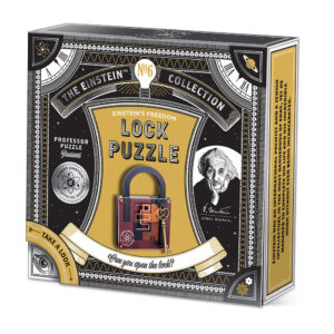 PROFESSOR PUZZLE EINSTEIN LOCK PUZZLE