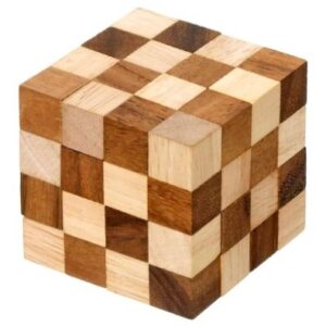 PHILOS WOOD PUZZLE KING COBRA CUBE