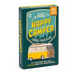 PROFESSOR PUZZLE HAPPY CAMPER LOGIC PUZZLE