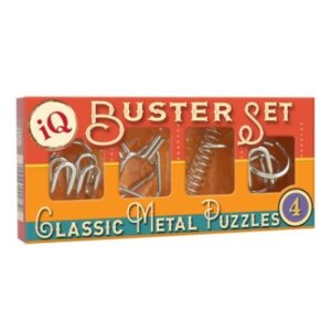 IQ BUSTER SET 4 METAL PUZZLES