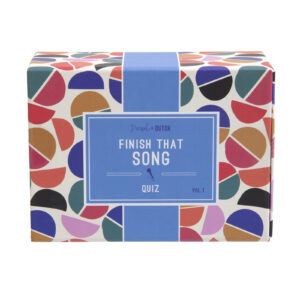 DIESEL & DUTCH FINISH THAT SONG QUIZ BOX
