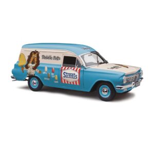 CLASSIC CARLECTABLES 1:18 HOLDEN EH PANEL VAN STREETS PADDLE POPS LIVERY (18833)