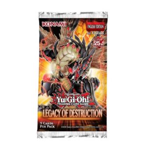 YU-GI-OH LEGACY OF DESTRUCTION BOOSTER