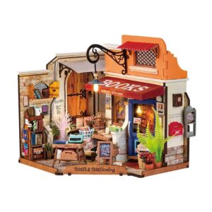 ROBOTIME DIY MINI HOUSE CORNER BOOKSTORE