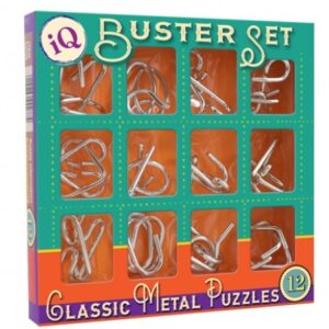 IQ BUSTER SET 12 METAL PUZZLES