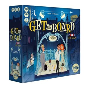 GET ON BOARD PARIS AND ROME BOARD GAME