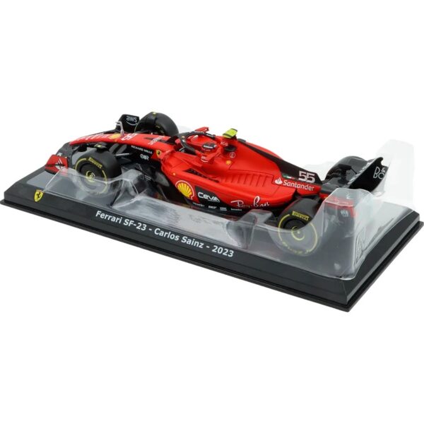 BBURAGO 1:24 F1 FERRARI SF-23 2023 #55 SAINZ (43626808S) - Image 2
