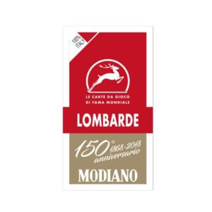 MODIANO LOMBARDE CARDS RED