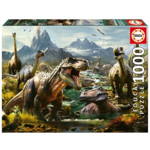EDUCA 1000 PIECE FIERCE DINOSAURS (#19924)