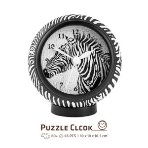 PINTOO PUZZLE CLOCK ZEBRA