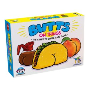 BUTTS ON THINGS THE CHEEK TO CHEEK CARD GAME