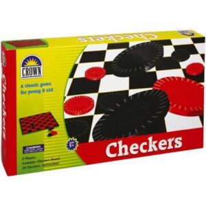 CROWN CHECKERS PLASTIC