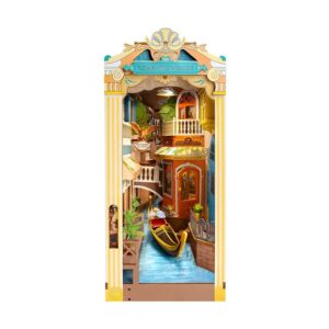 ROBOTIME DIY BOOKENDS KIT ROMANTIC VENICE
