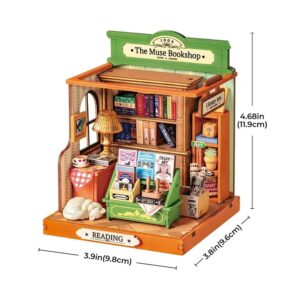 ROBOTIME DIY MINI HOUSE MUSE BOOKSHOP