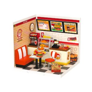 ROBOTIME DIY PLASTIC SUPERSTORE YUM YUM BURGERS