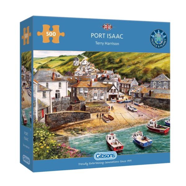 GIBSONS 500 PIECE PORT ISAAC PUZZLE
