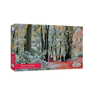 GIBSONS 636 PIECE SNOW IN AUTUMN