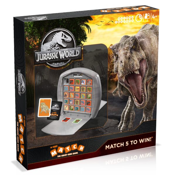 TOP TRUMPS MATCH JURASSIC WORLD