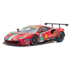 LOOKSMART 1:18 FERRARI 488 GTE EVO #51 LE MANS 2021 (LS18LM027)