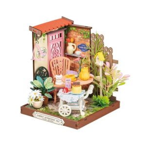 ROBOTIME DIY MINI HOUSE FANCY TEA YARD