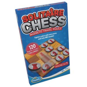 THINKFUN SOLITAIRE CHESS MAGNETIC TRAVEL PUZZLE