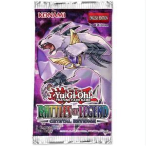 YU-GI-OH BATTLES OF LEGEND CRYSTAL REVENGE BOOSTER PACK