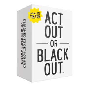 ACT OUT OR BLACK OUT PARTY GAME
