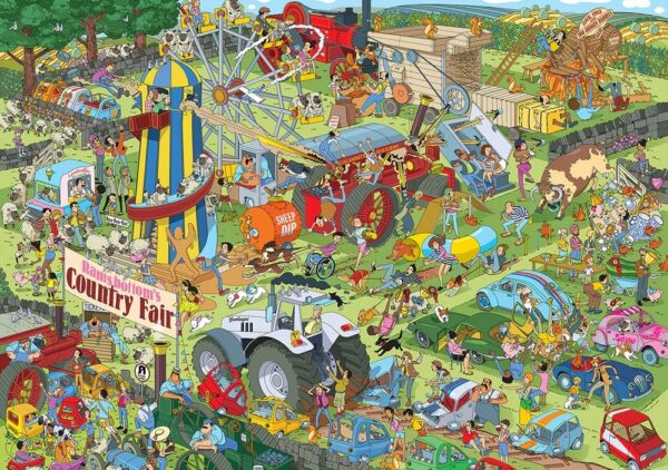 GIBSON 1000 PIECE JOKESAWS COUNTRY SHOW CHAOS - Image 2