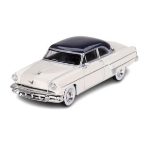 MINI GT 1:64 1954 LINCOLN CAPRI ARCTIC WHITE / ATLANTIC BLUE (MGT00631)