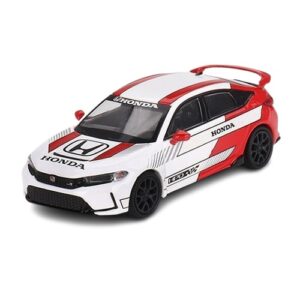 MINI GT 1:64 HONDA CIVIC TYPE R (FL5) #2 2023 PACE CAR WHITE (MGT00721)