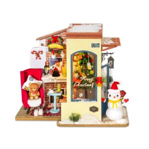 ROBOTIME DIY MINI HOUSE CHRISTMAS SNOW HOUSE