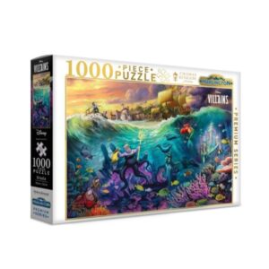 HARLINGTON 1000 PIECE KINKADE DISNEY VILLAINS URSULA