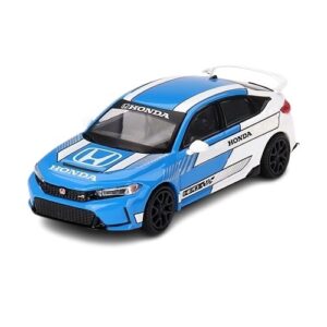 MINI GT 1:64 HONDA CIVIC TYPE R (FL5) #3 2023 PACE CAR BOOST BLUE (MGT00753)